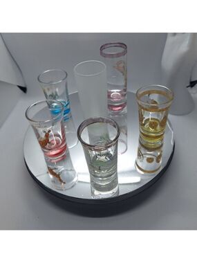 Shot glasses Lot of 6 Australia Tennessee South Carolina